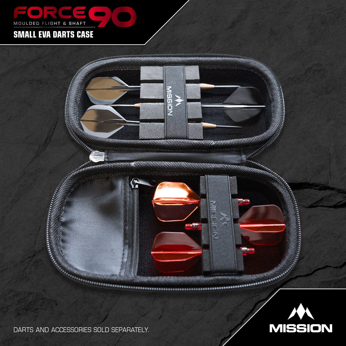 Mission Force 90 Dart Case - EVA Moulded Wallet - Slim - view 2