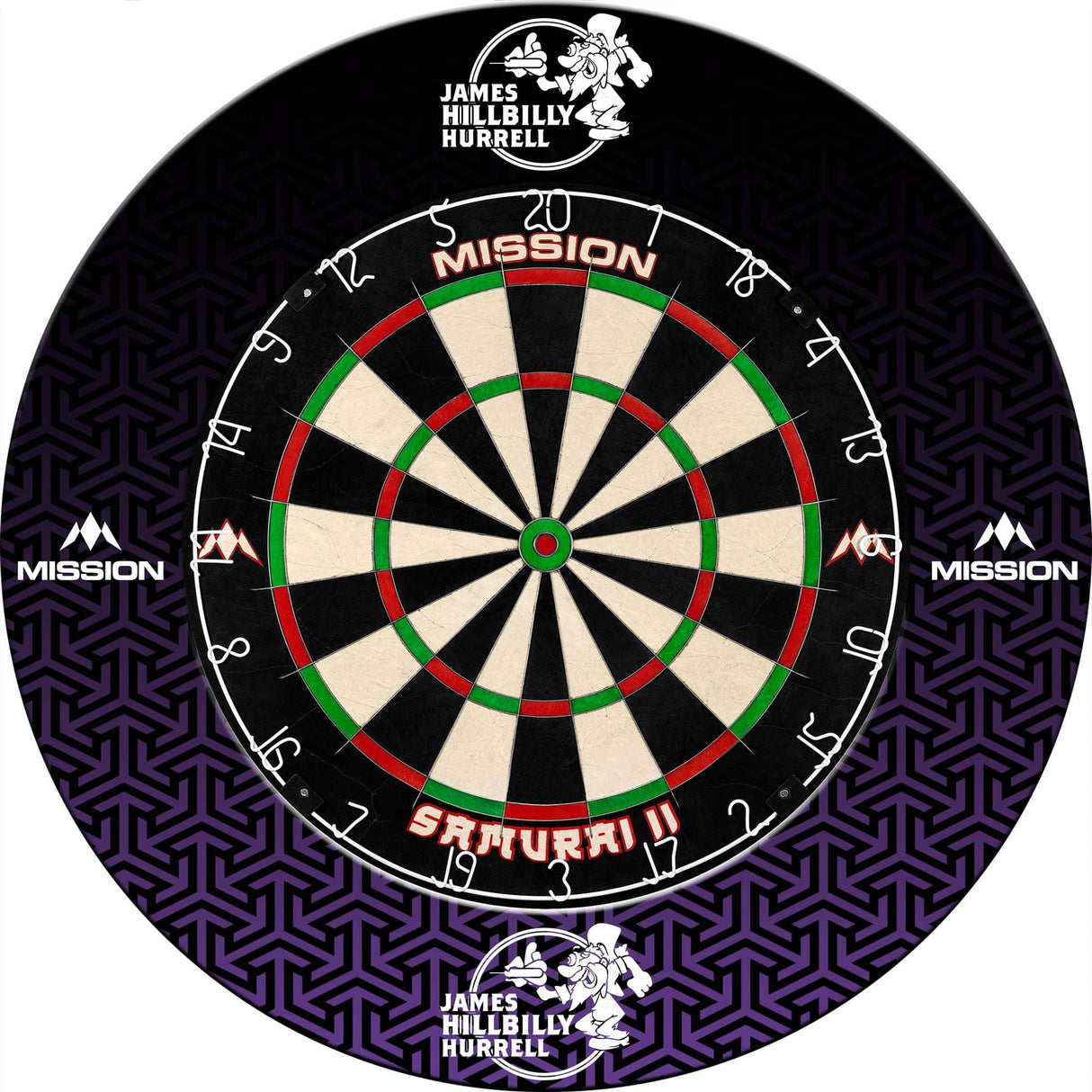 Mission Player Dartboard Surround - James Hurrell - Hillbilly - view 2