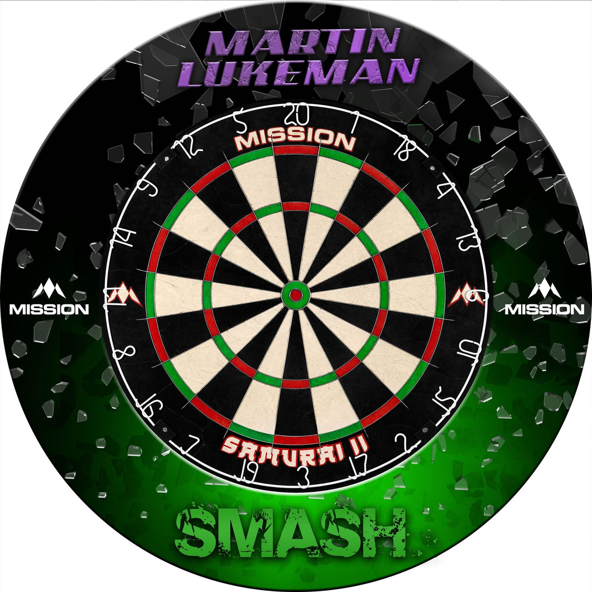 Mission Player Dartboard Surround - Martin Lukeman - view 2