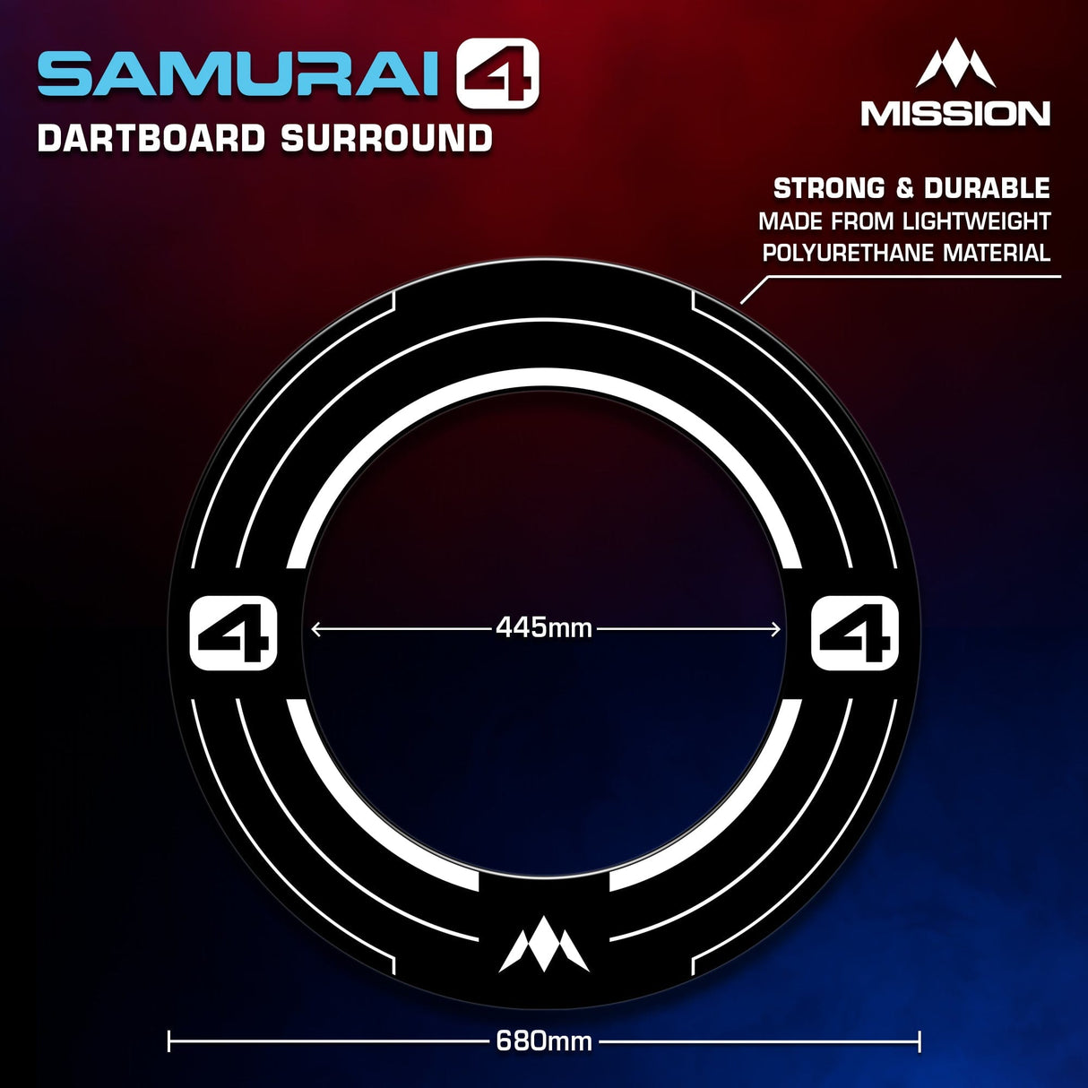 Mission Darts Samurai 4 Surround - White Edition - view 6