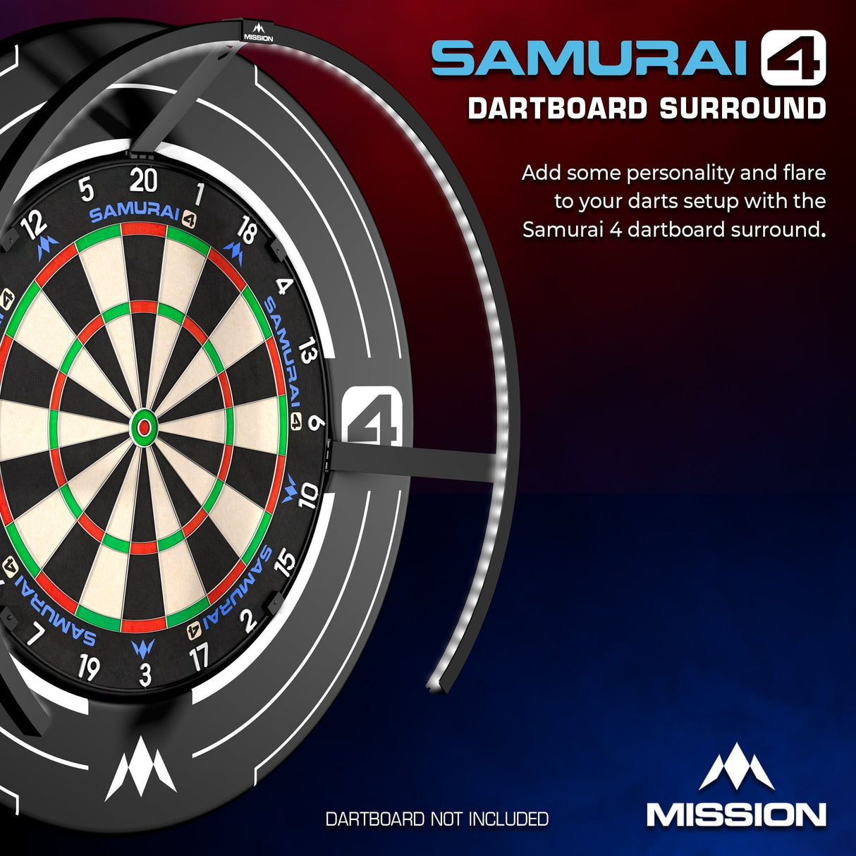 Mission Darts Samurai 4 Surround - White Edition - view 7