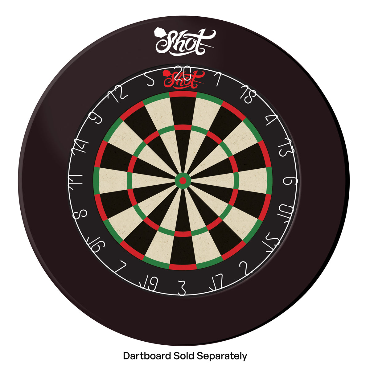 Shot Black Dartboard Surround - view 2