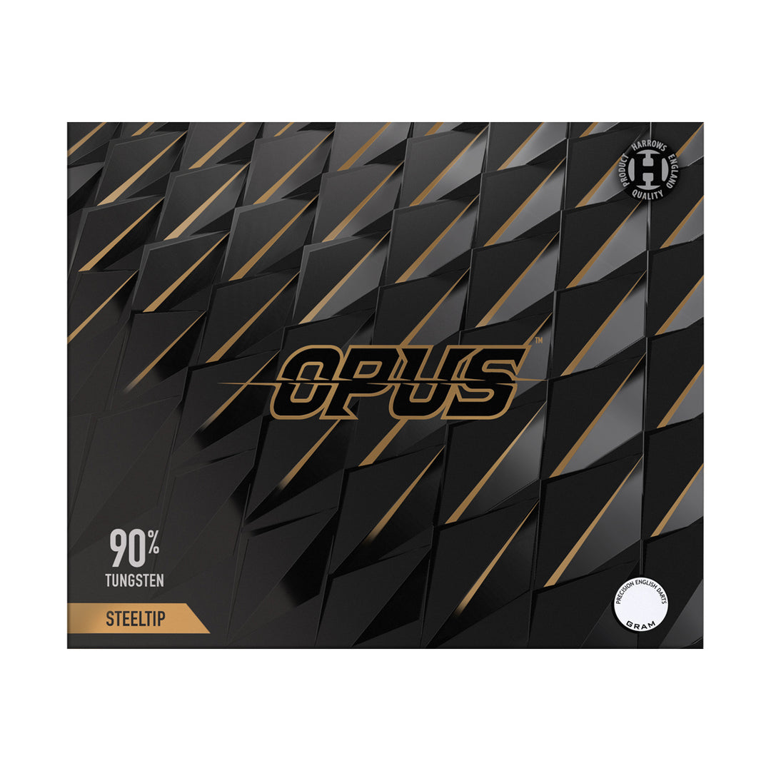 Opus 90% Tungsten Steel Tip Darts by Harrows - The Darts Shop