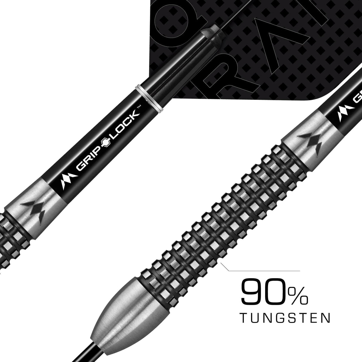 *Mission Quadrant Darts - Steel Tip - M3 - Quad Grip - view 5