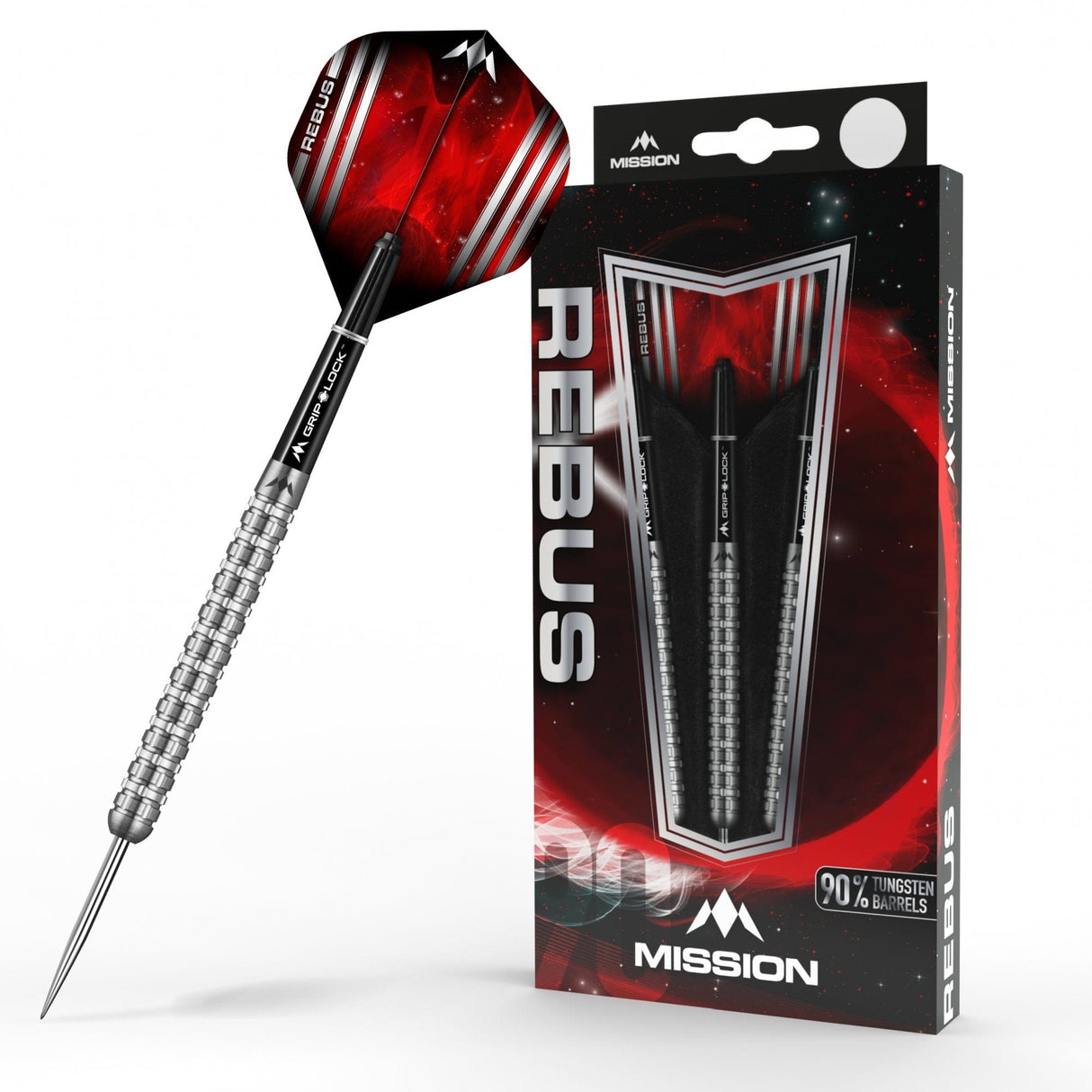 Mission Rebus Darts - Steel Tip - M3 - Linear Grip - view 2