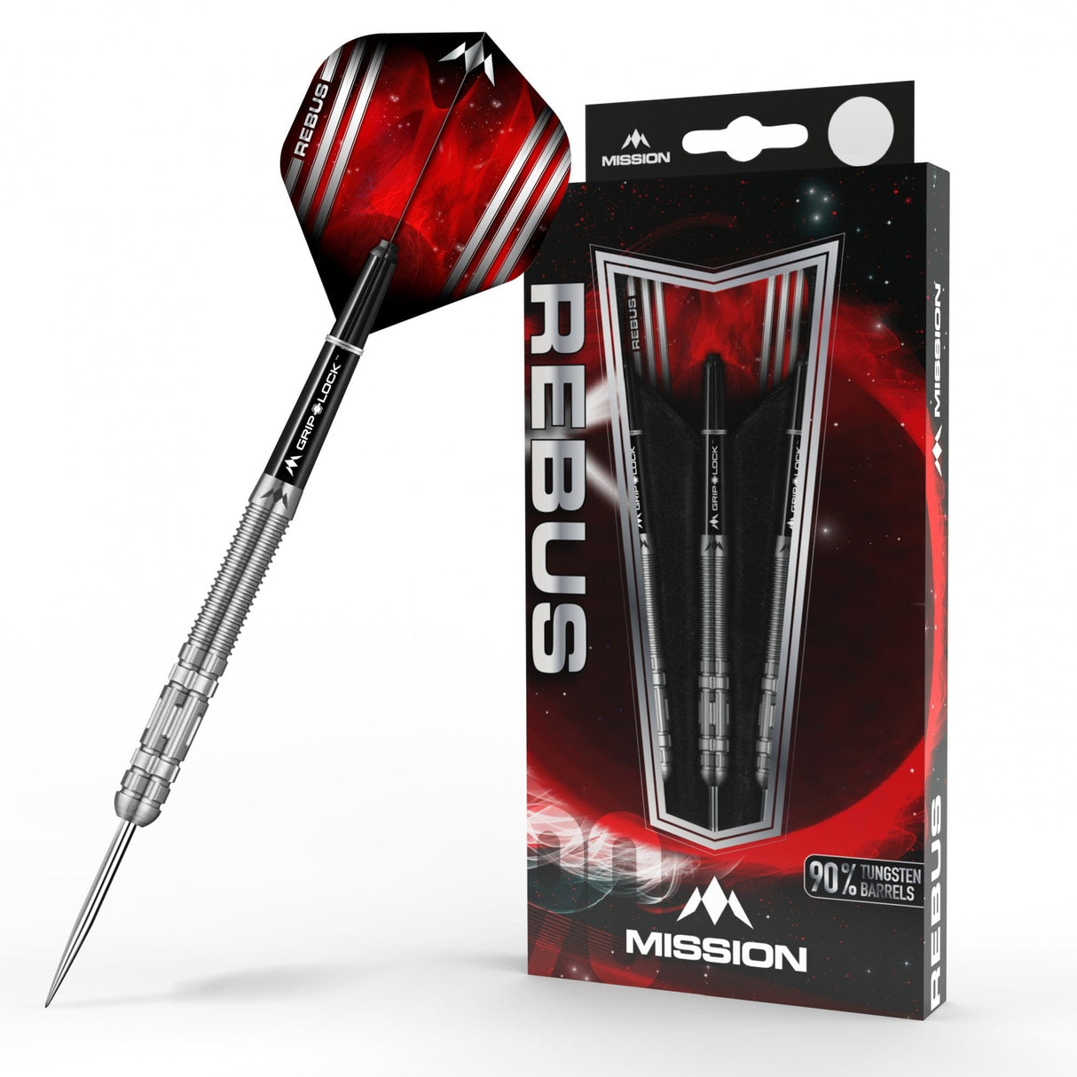 *Mission Rebus Darts - Steel Tip - M4 - Rear Ring Grip - view 2