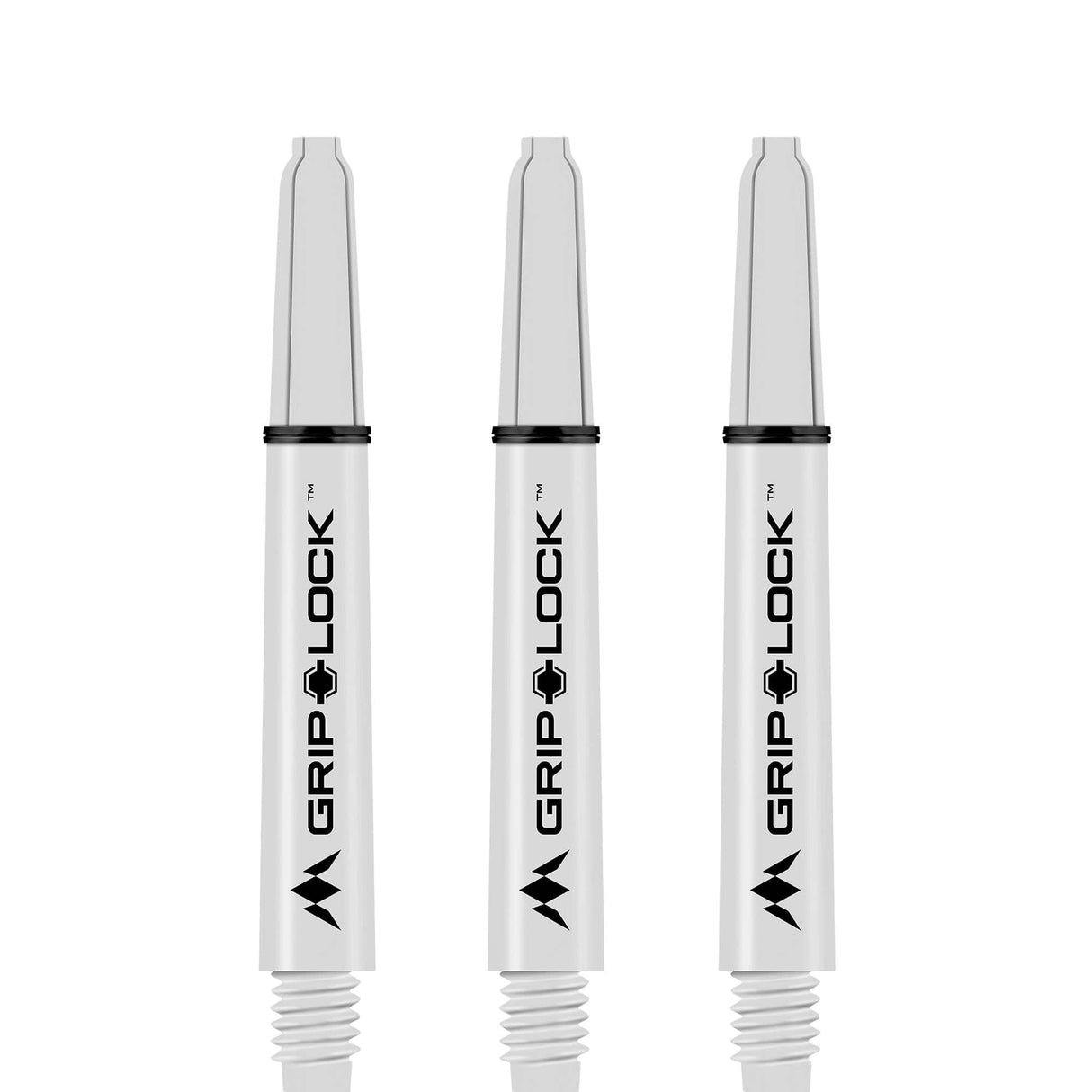 Mission GripLock Shafts - Dart Stems - White - view 4