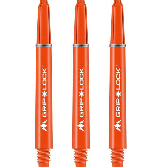Mission GripLock Shafts - Dart Stems - Orange - The Darts Shop