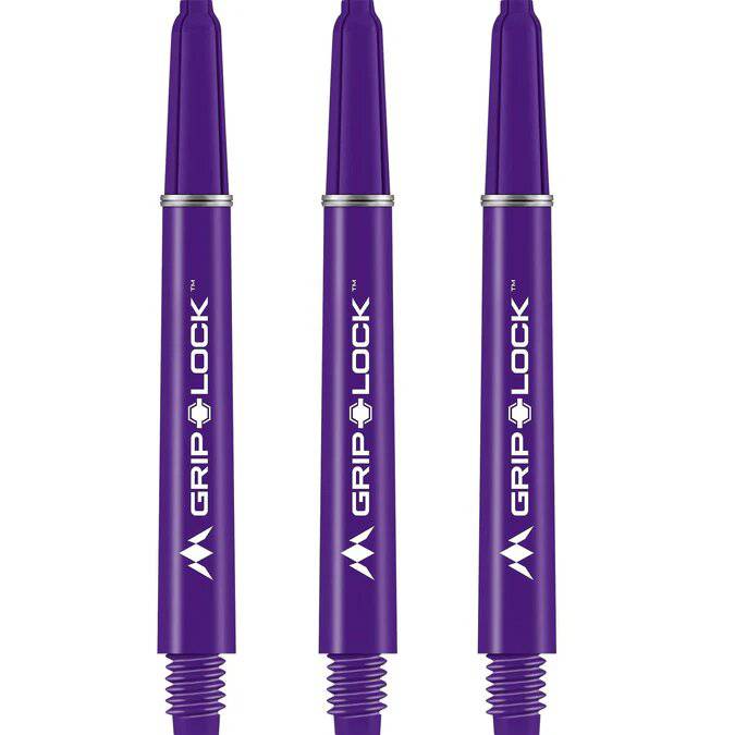Mission GripLock Shafts - Dart Stems - Purple - The Darts Shop