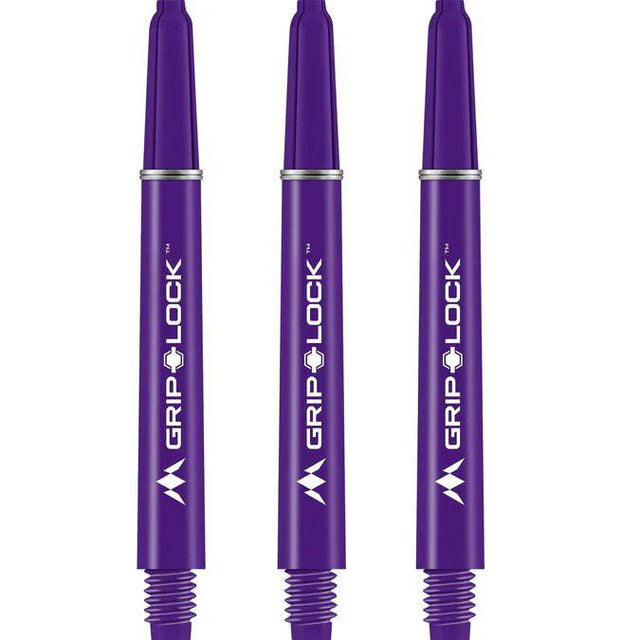 Mission GripLock Shafts - Dart Stems - Purple - The Darts Shop
