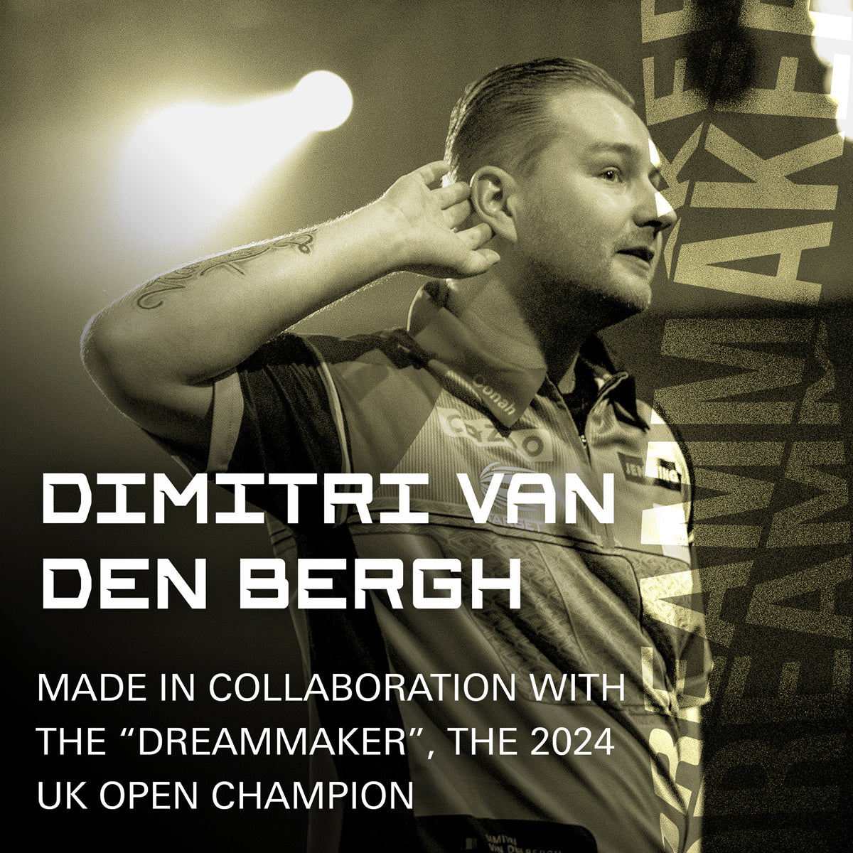 Dimitri Van den Bergh No2 K-Flex One Piece Dart Flights by Target - view 2
