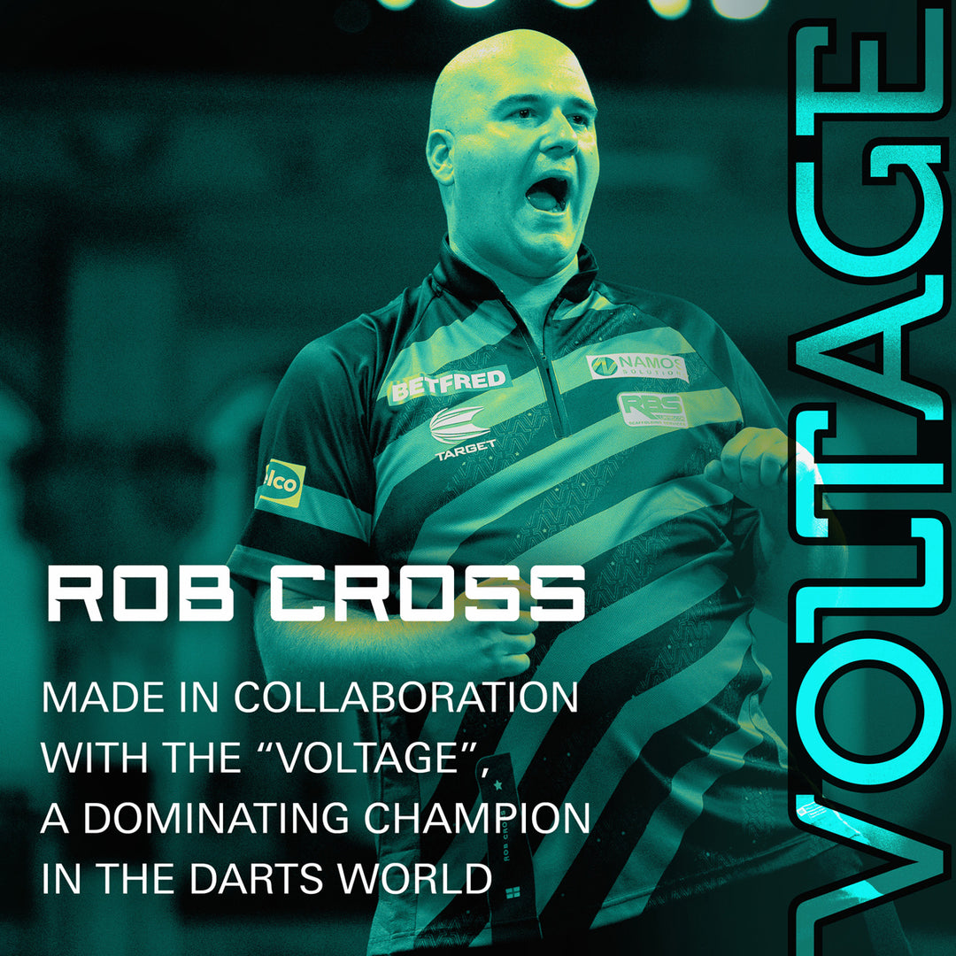 Rob Cross No2 K-Flex One Piece Dart Flights by Target - The Darts Shop