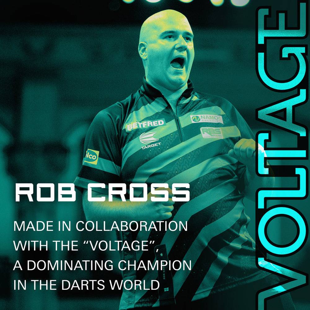 Rob Cross G2 90% Tungsten Swiss Steel Tip Darts by Target - The Darts Shop