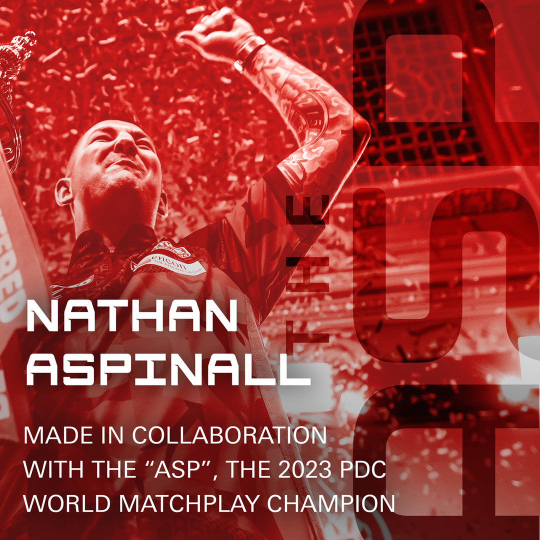 Nathan Aspinall No2 K-Flex One Piece Dart Flights by Target - The Darts Shop