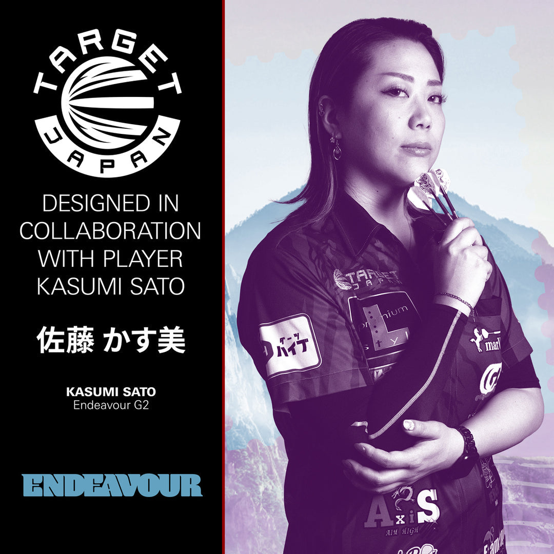 Target Japan Endeavour G2 90% Tungsten SP Steel Tip Darts - The Darts Shop