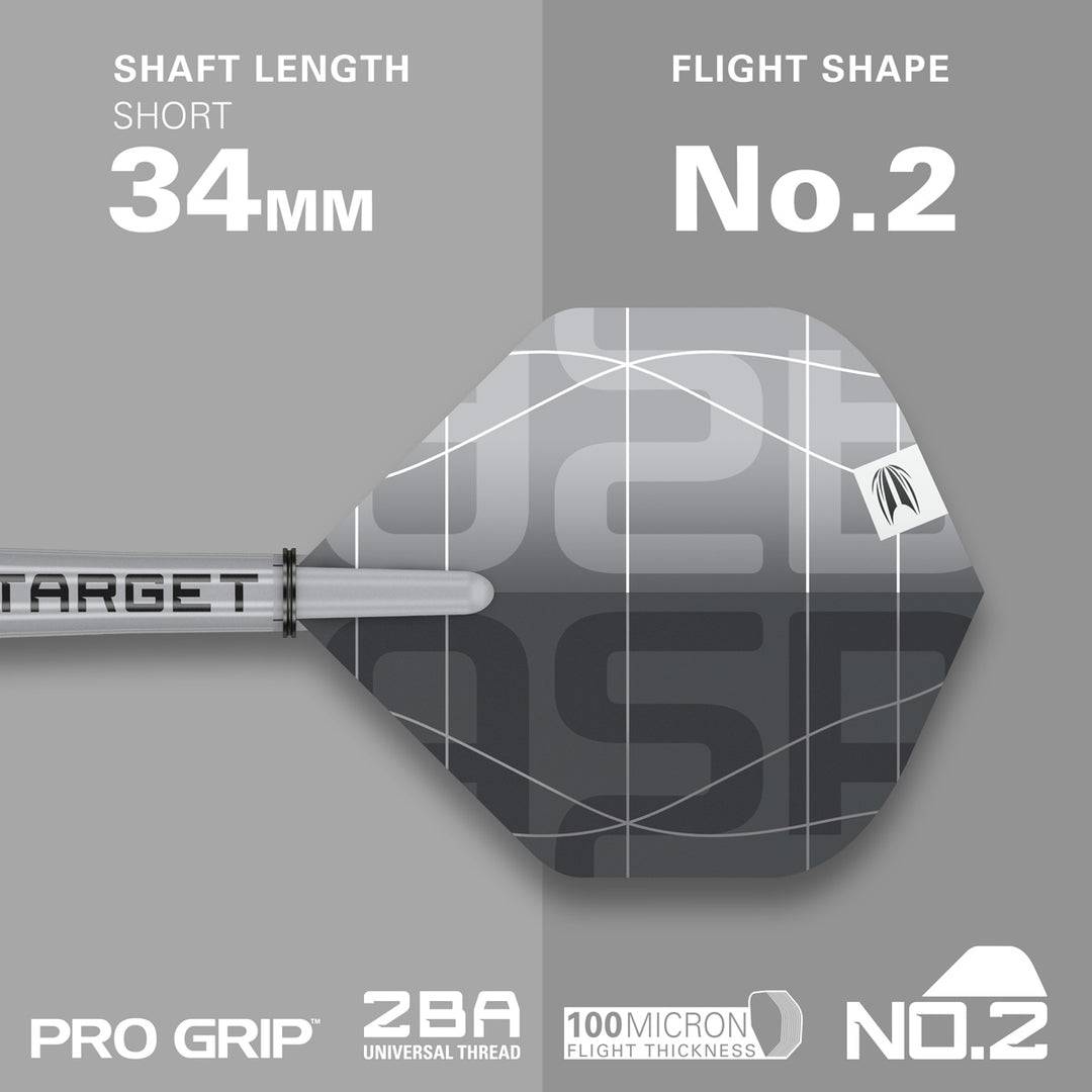 Aspinall x Echo 90% Tungsten SP Steel Tip Darts by Target - The Darts Shop