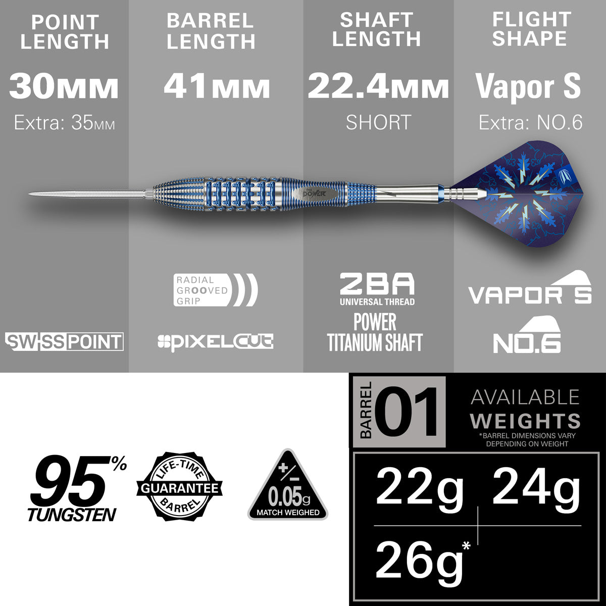 Phil Taylor Power Gx2 95% Tungsten Steel Tip Darts: Precision Grip, Legendary Performance