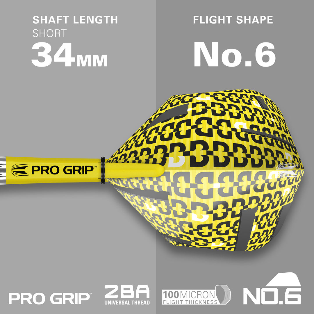 Bolide 01 Swiss Point 90% Tungsten Steel Tip Darts by Target - The Darts Shop