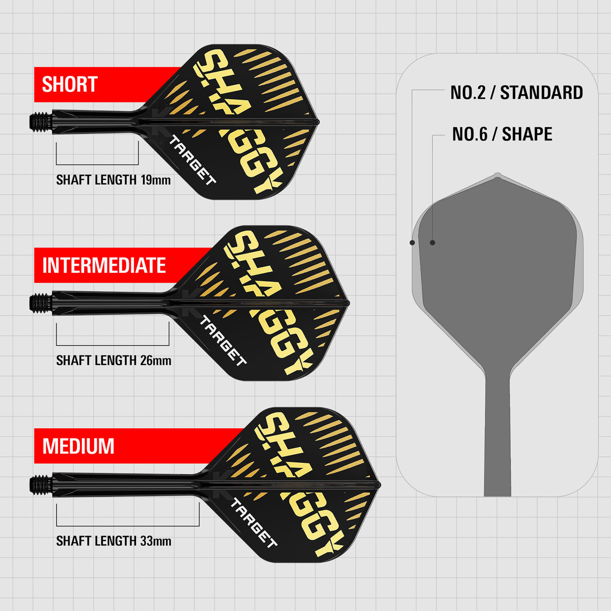 Scott Williams No2 K-Flex One Piece Dart Flights by Target - view 9