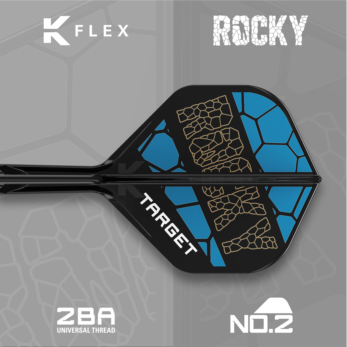 Josh Rock K-Flex One Piece Dart Flights by Target - view 5