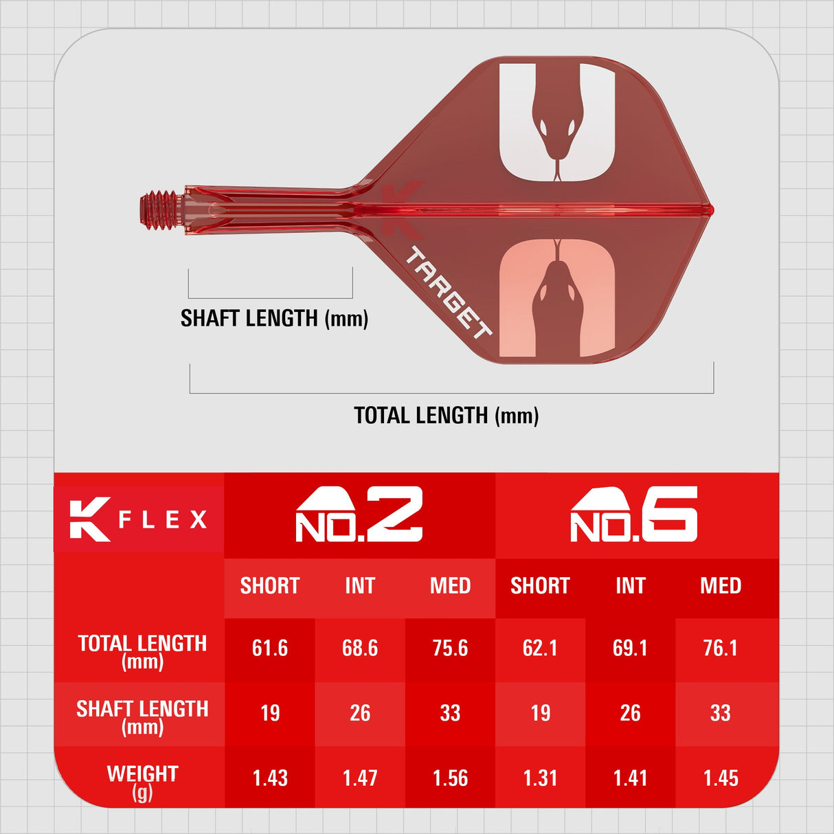 Target Nathan Aspinall No2 K-Flex Integrated Flights and Shafts - view 7