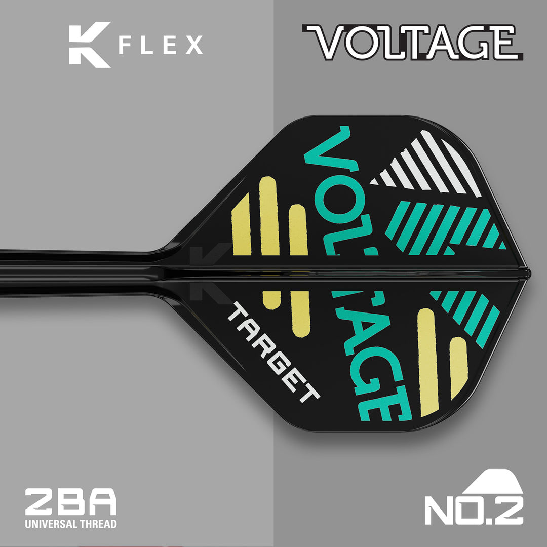 Rob Cross No2 K-Flex One Piece Dart Flights by Target - The Darts Shop