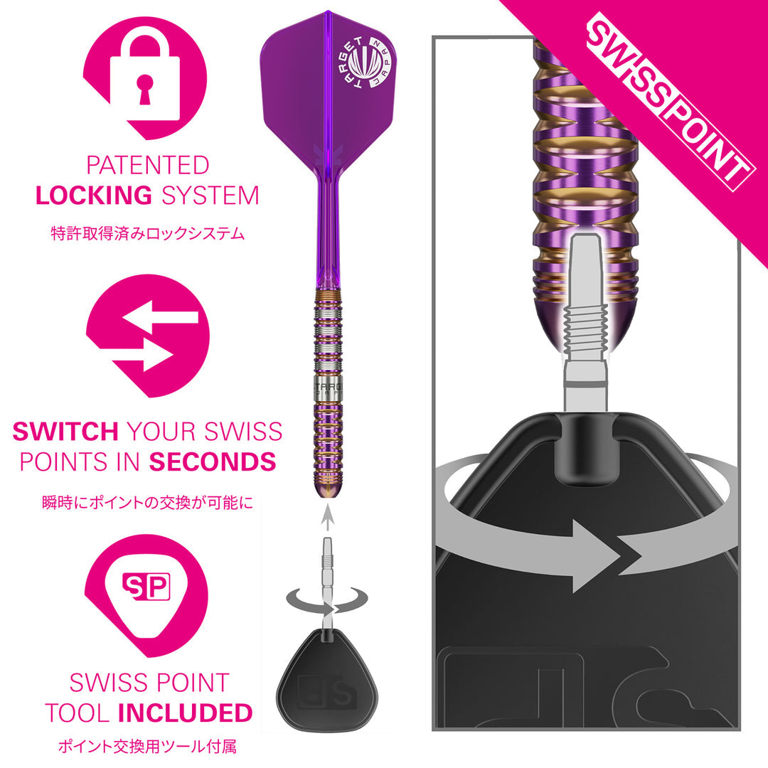 Target Japan Endeavour G2 90% Tungsten SP Steel Tip Darts - The Darts Shop