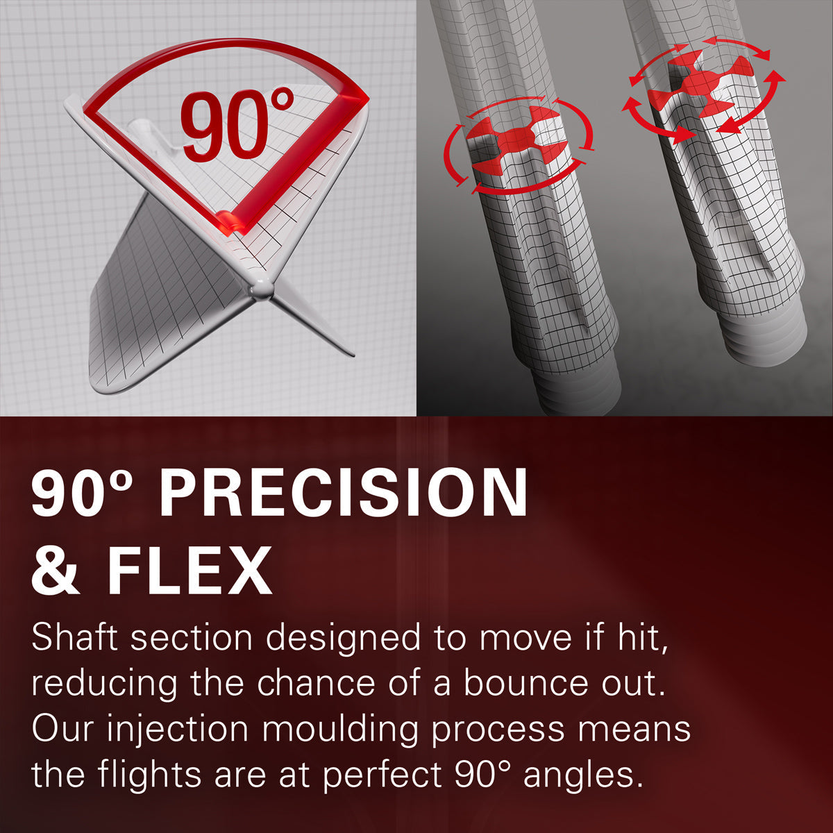 Josh Rock K-Flex One Piece Dart Flights by Target - view 18