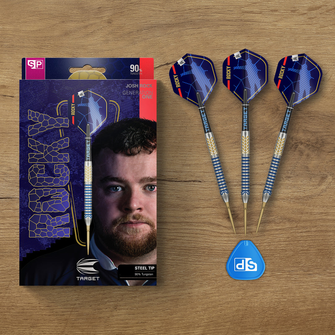 Josh Rock G1 90% Tungsten SP Steel Tip Darts by Target - The Darts Shop