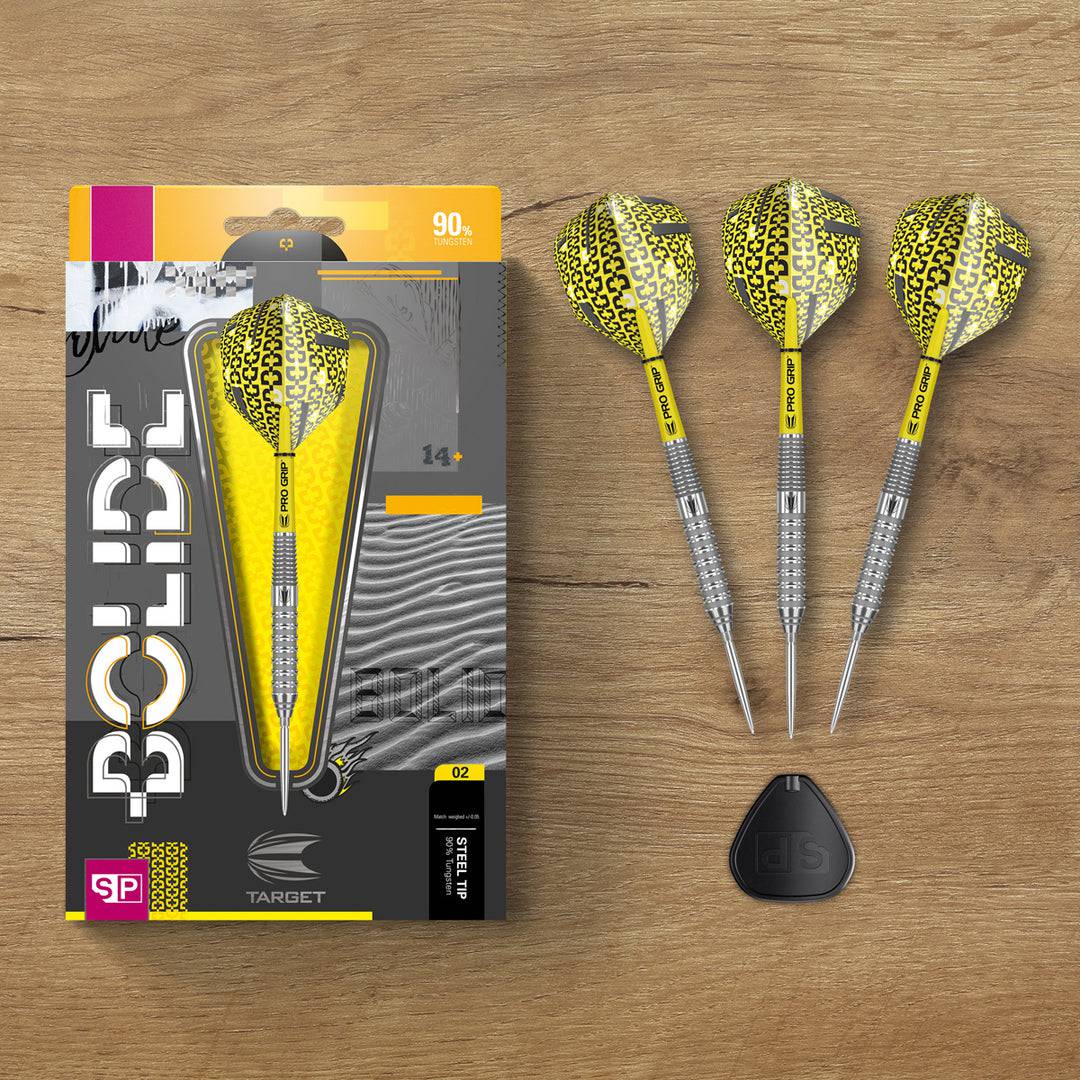 Bolide 02 Swiss Point 90% Tungsten Steel Tip Darts by Target - The Darts Shop