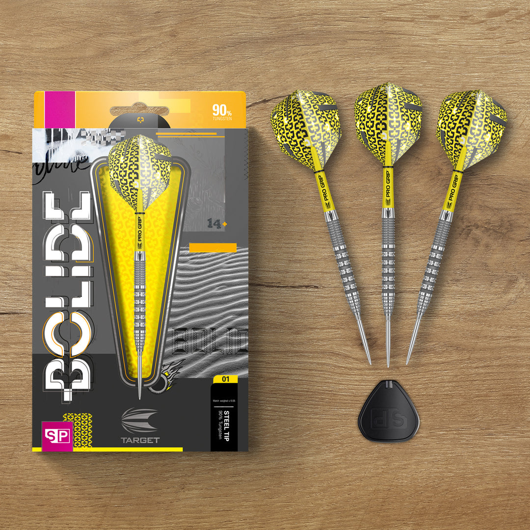Bolide 01 Swiss Point 90% Tungsten Steel Tip Darts by Target - The Darts Shop