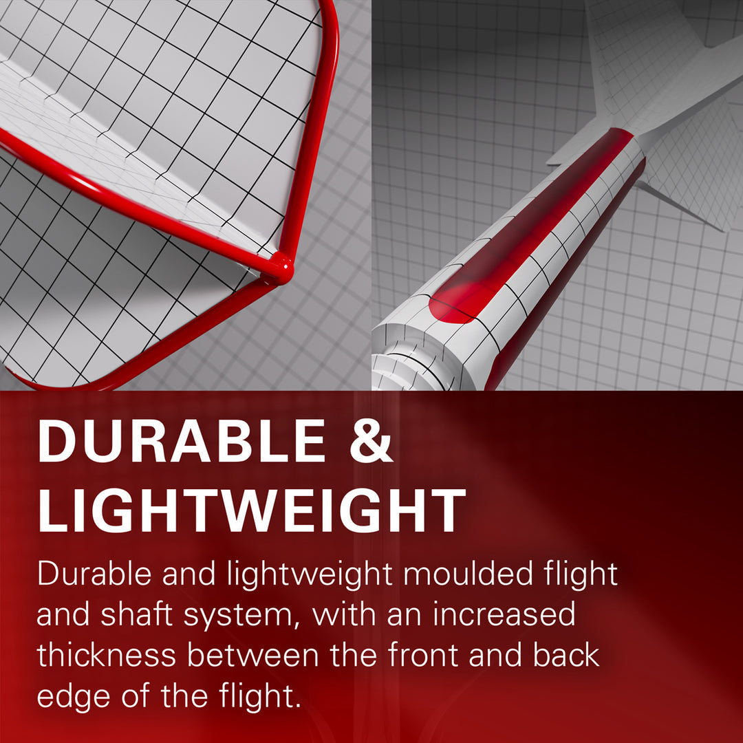 Josh Rock No2 K-Flex One Piece Dart Flights by Target - The Darts Shop