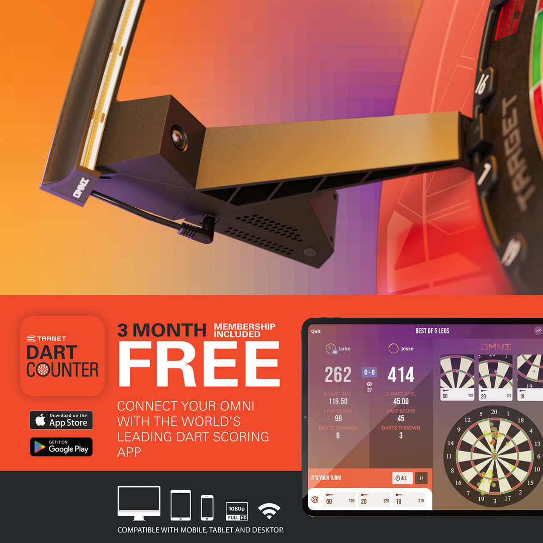 Omni Auto Scoring System by Target - The Darts Shop