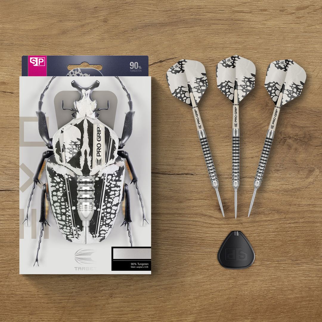 Exo 01 90% Tungsten SP Steel Tip Darts by Target - The Darts Shop