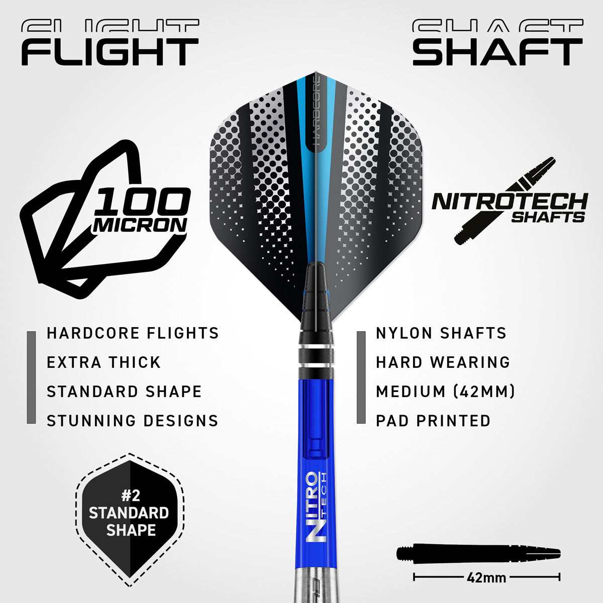 Razor Edge 85% Tungsten Steel Tip Darts by Red Dragon - view 3