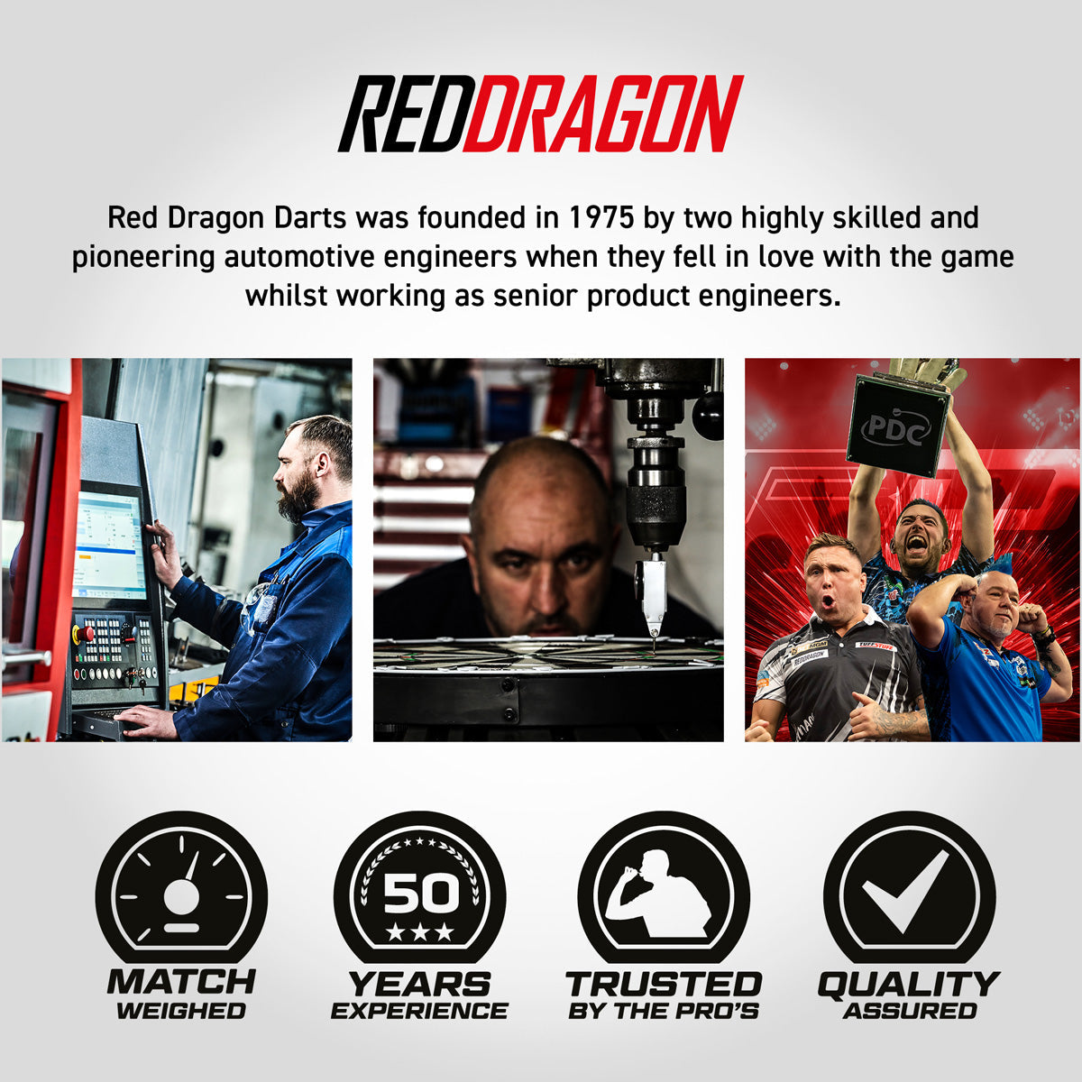 Jonny Clayton Original 2.0 90% Tungsten Steel Tip Darts by Red Dragon - view 7