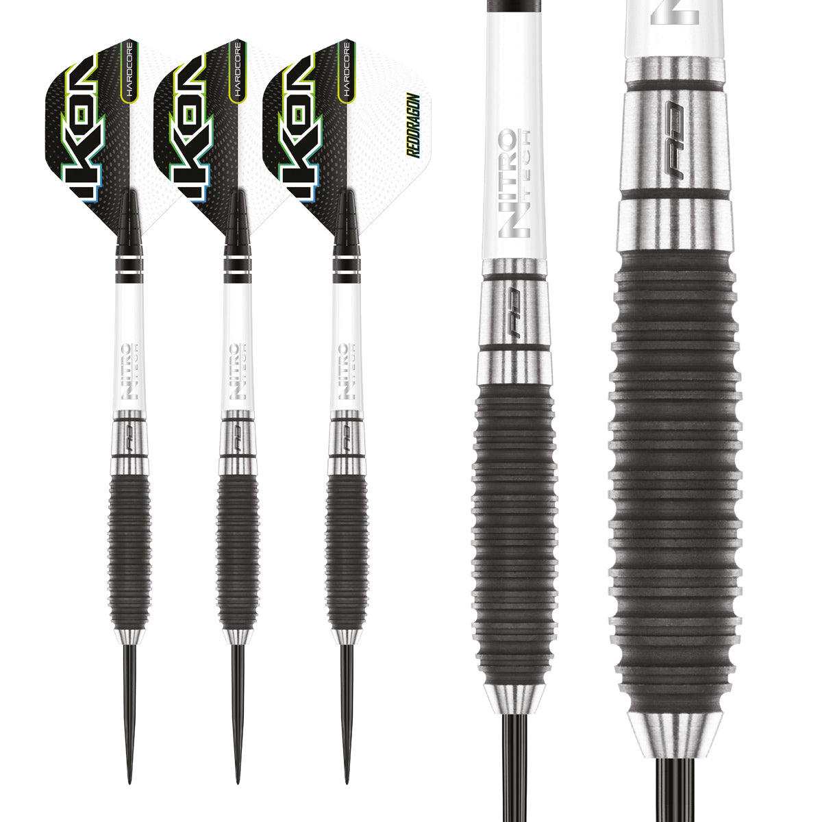Ikon 1.3 85% Tungsten Steel Tip Darts by Red Dragon - view 4