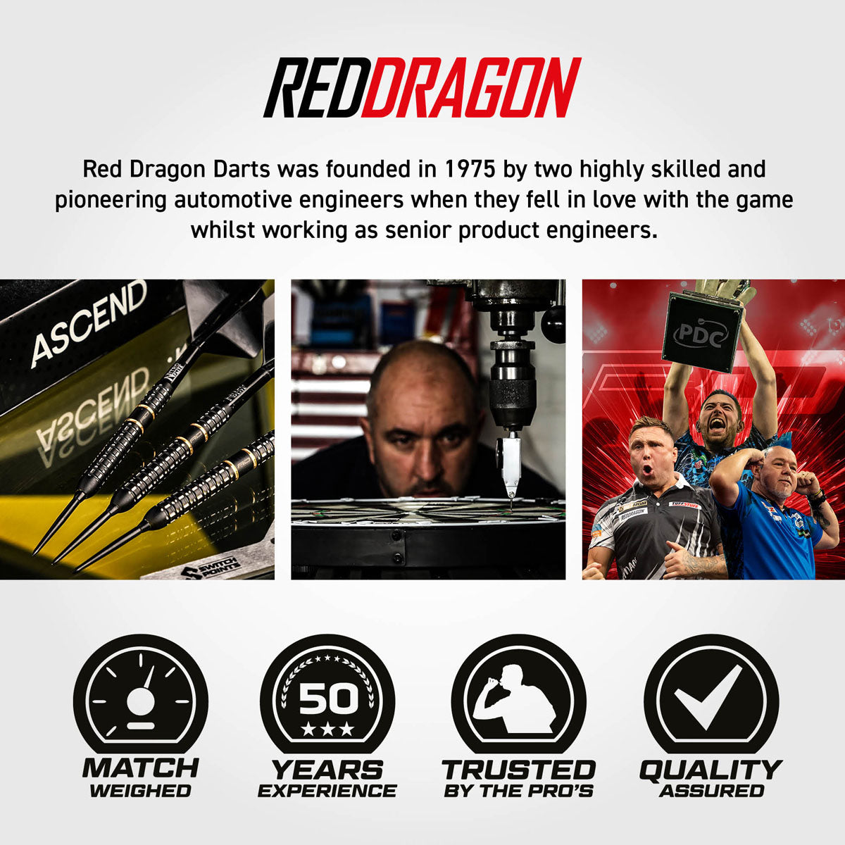 Red Dragon Ascend Parallel Switch Point 90% Tungsten Steel Tip Darts - view 8