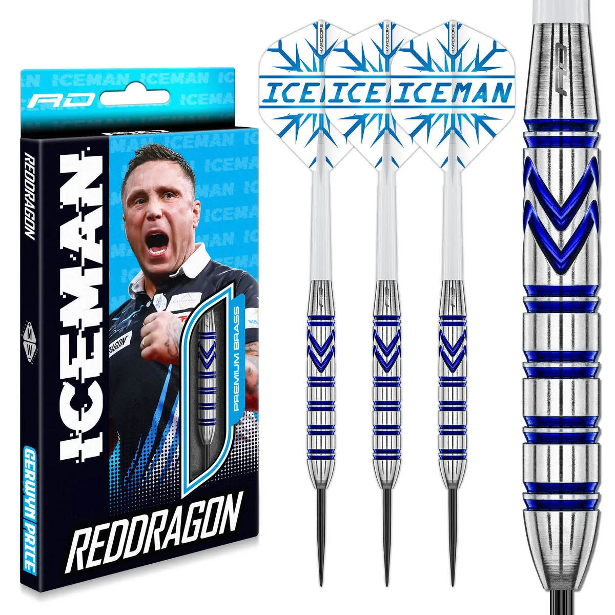 Red Dragon Gerwyn Price SE Brass Steel Tip Darts