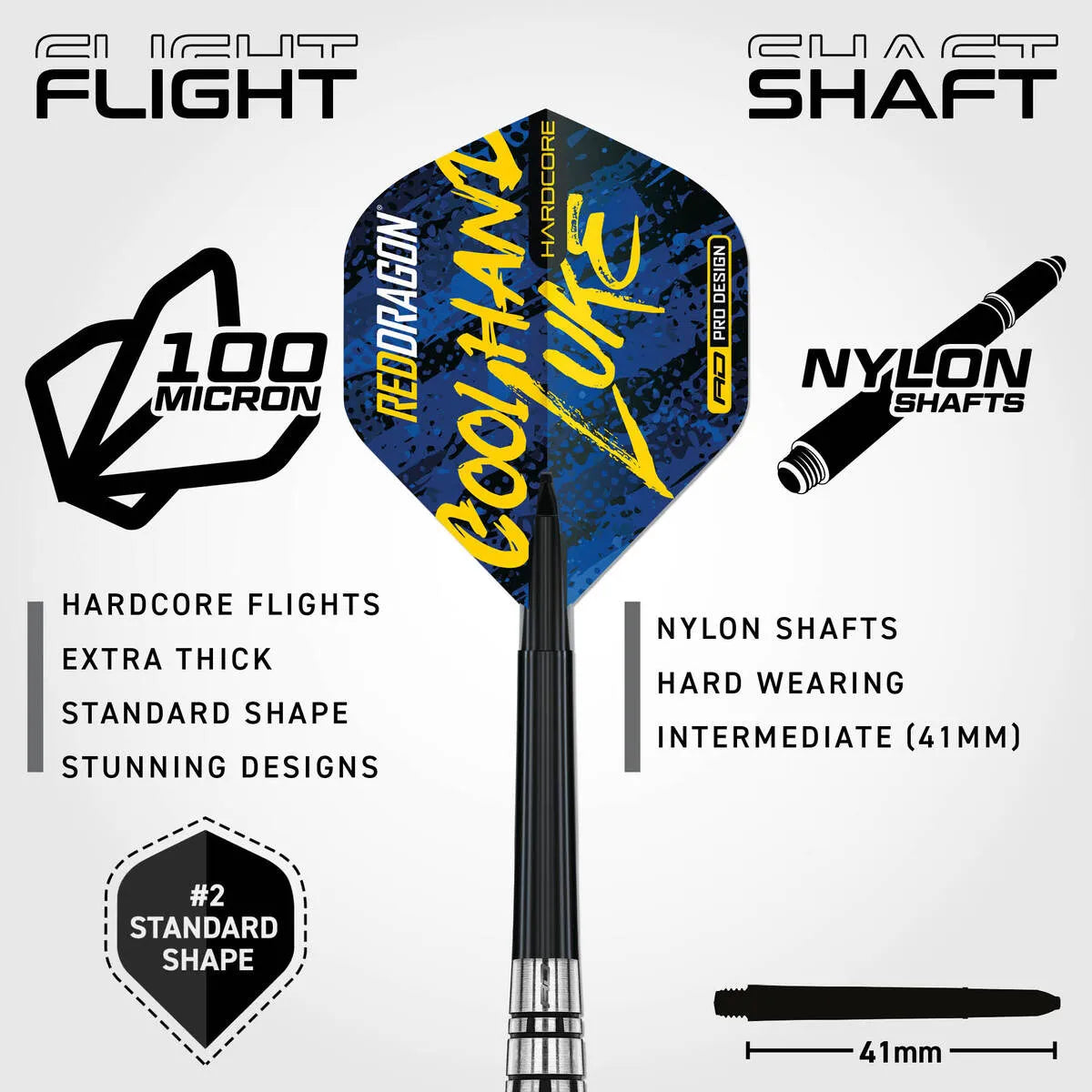 Red Dragon Luke Humphries SE Brass Steel Tip Darts