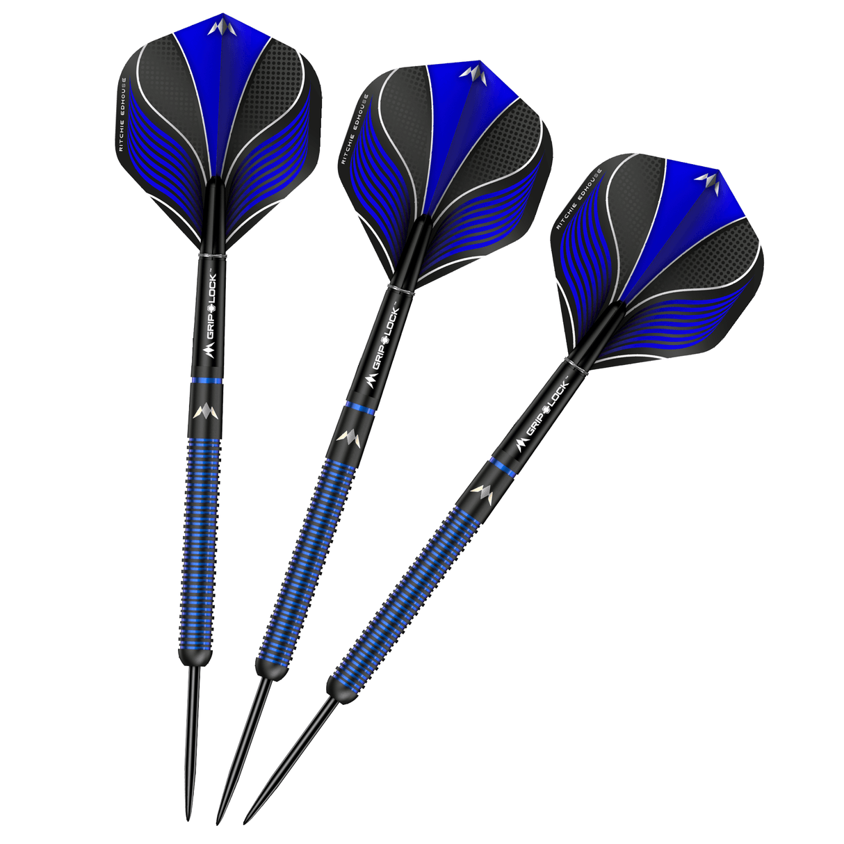 Mission Ritchie Edhouse Darts - Steel Tip - 90% - Madhouse - Black Titanium - The Darts Shop