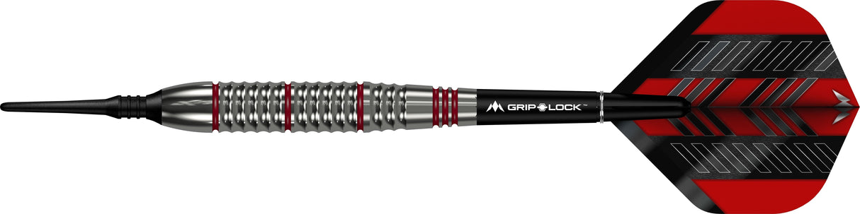 Mission Rogue Darts - Soft Tip - Brass - Silver & Red Coated - view 4