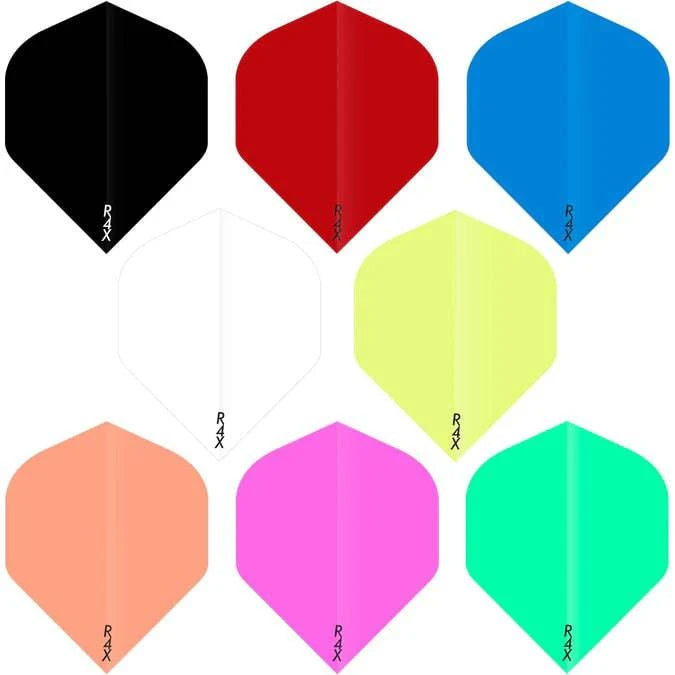 Ruthless R4X - Solid - Dart Flights - 100 Micron - No2 - Std - The Darts Shop