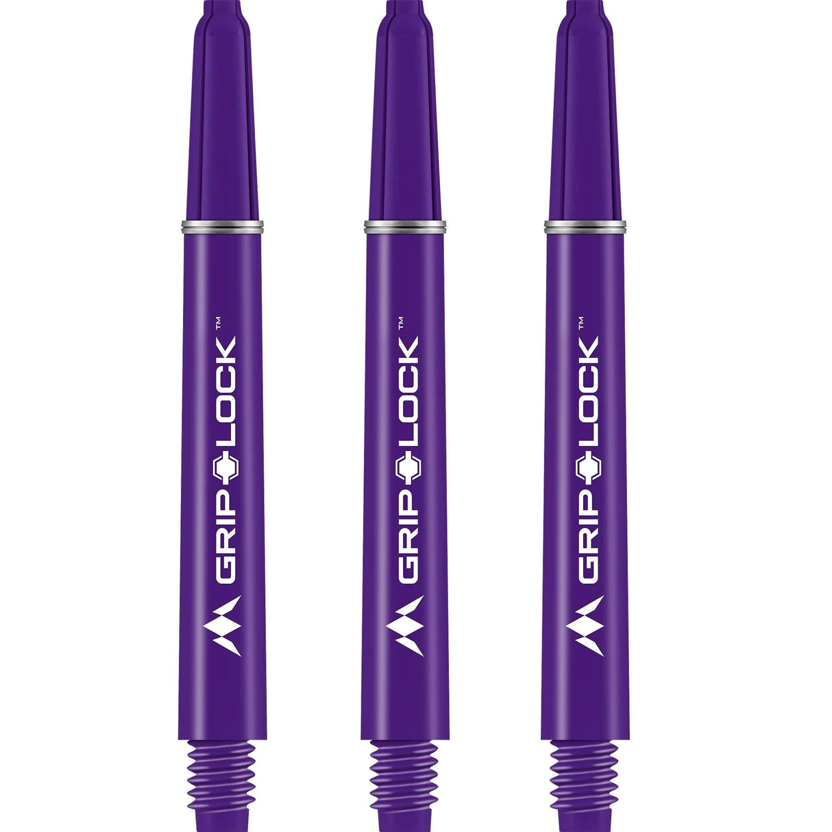Mission GripLock Shafts - Dart Stems - Purple - view 5