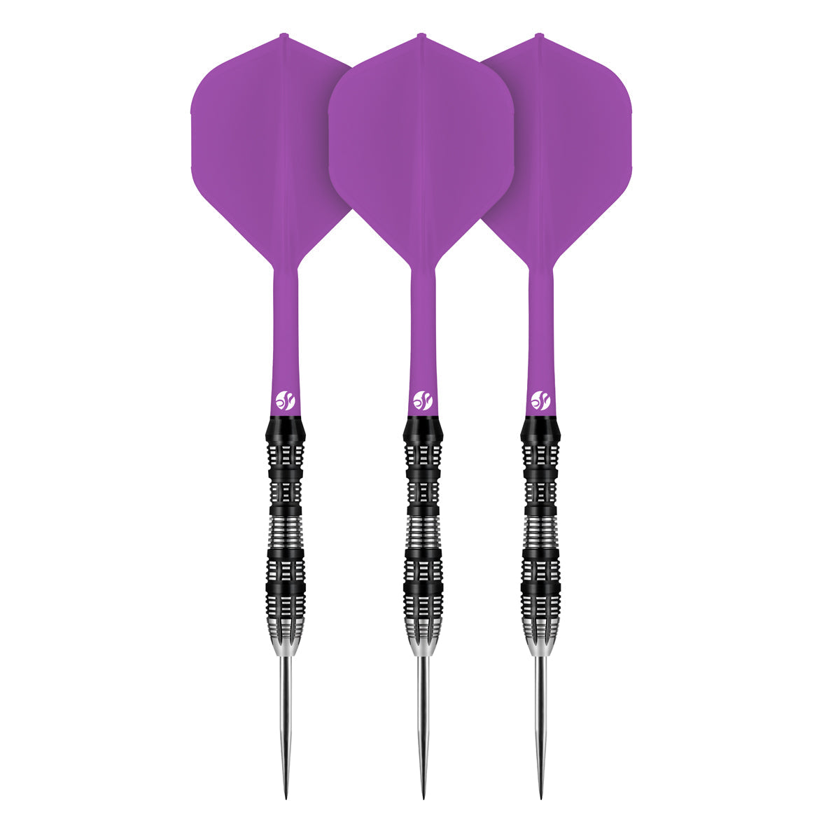 Flight Deck Purple One Piece Dart Flight and Shaft System by Shot - view 4