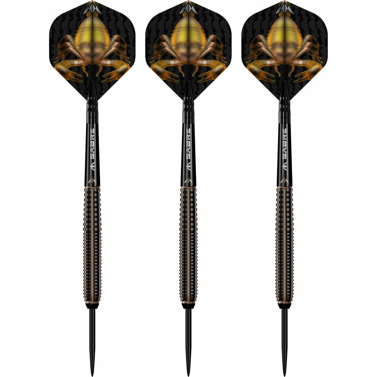Mission Scorpion Darts - Steel Tip - 90% Tungsten - Black & Gold Electro - view 2