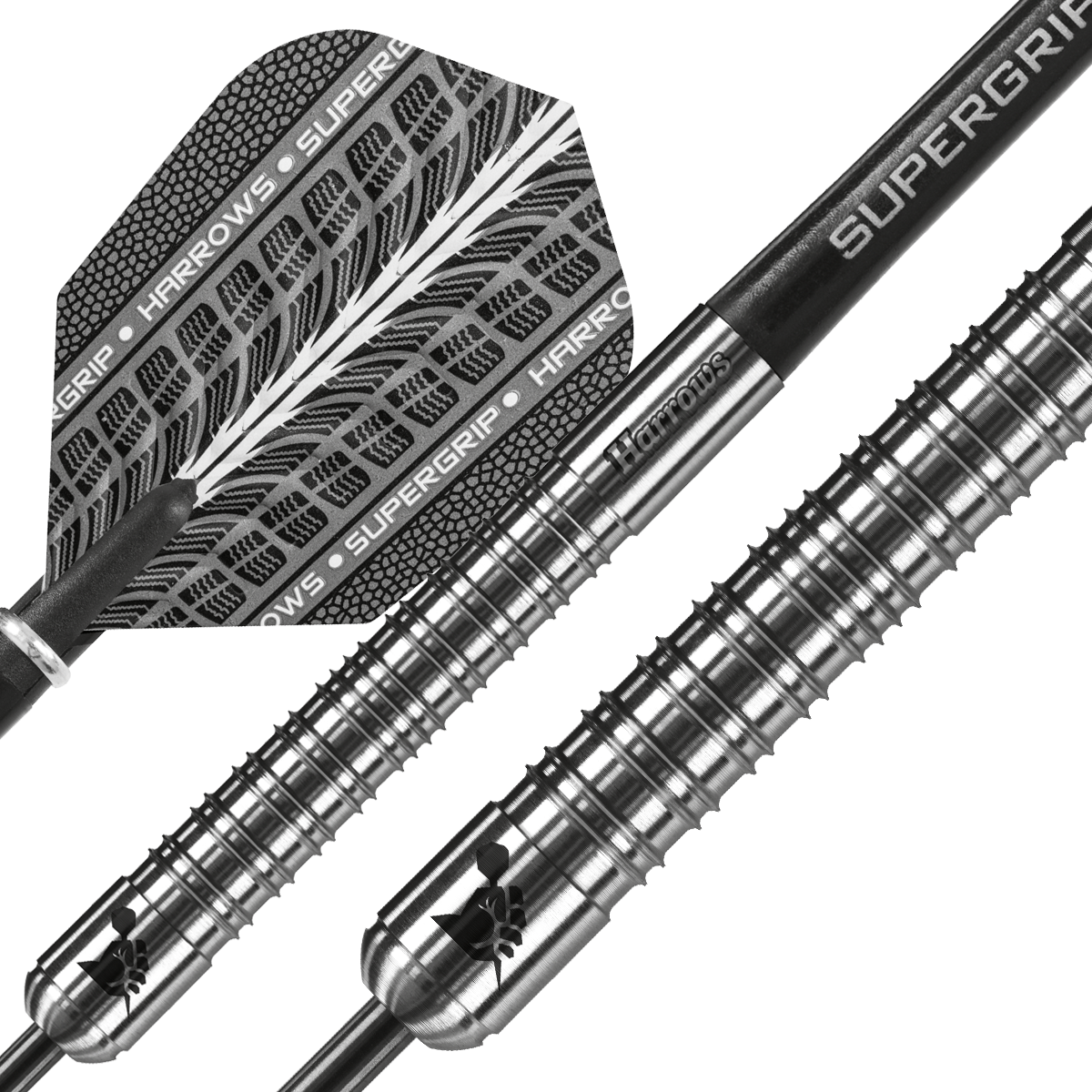 Harrows Supergrip 90% Tungsten Steel Tip Darts - view 3
