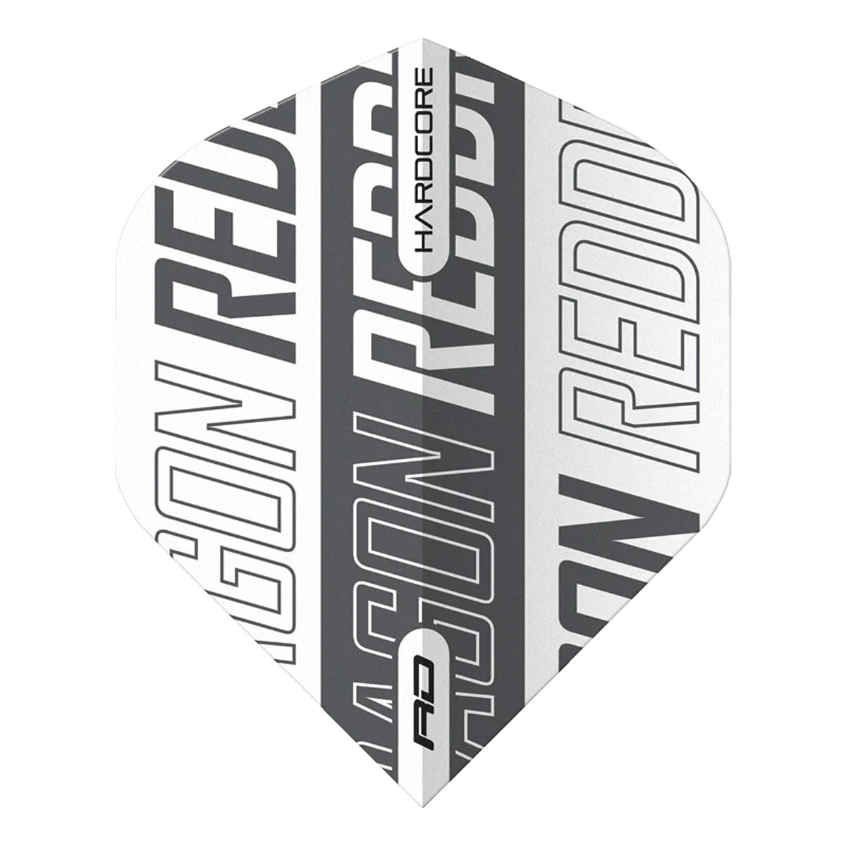 4 x Sets Hardcore Assorted Selection Pack 16 Standard Dart Flights by Red Dragon - view 2
