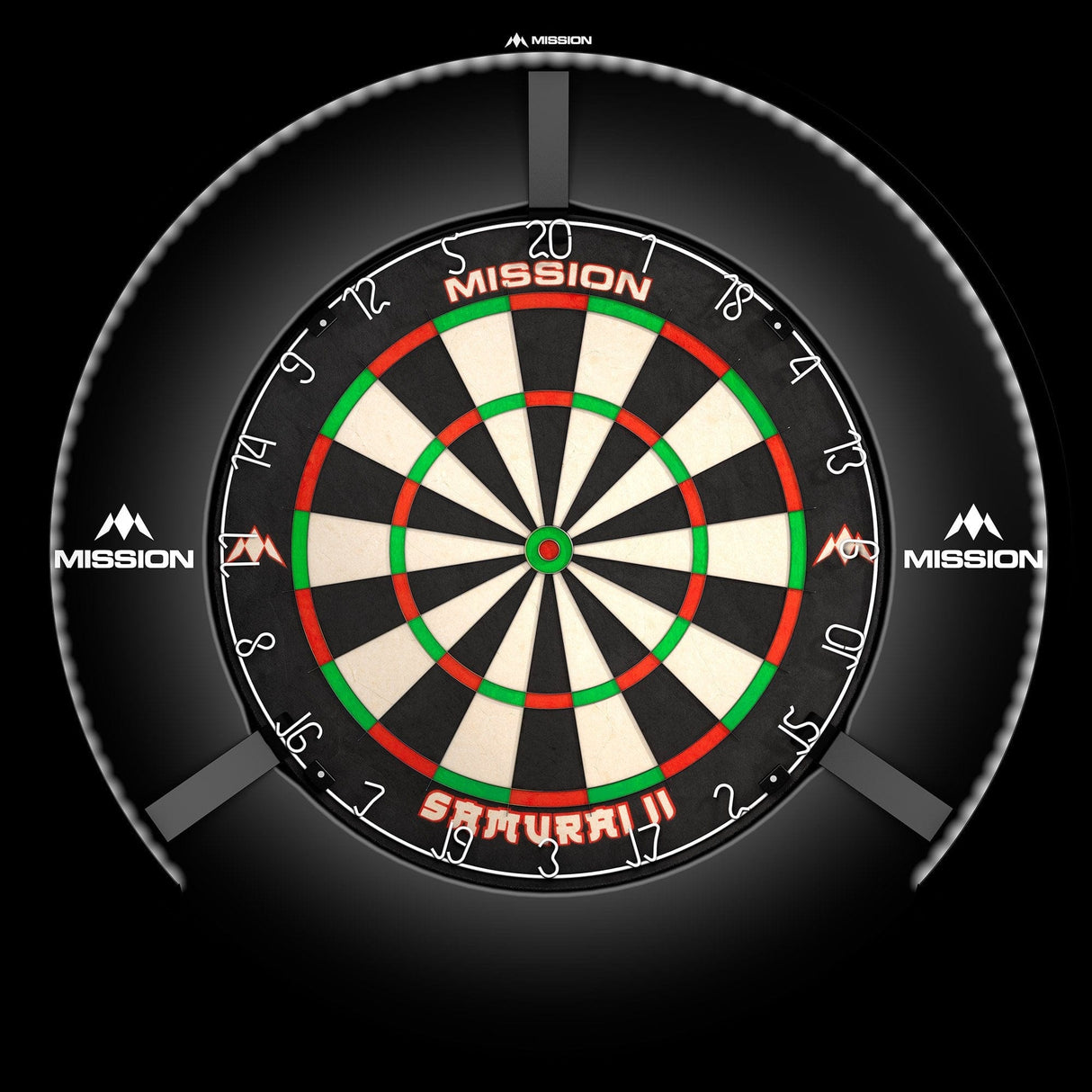 Mission Torus 270 Dartboard Lighting - Bright White Light - view 11