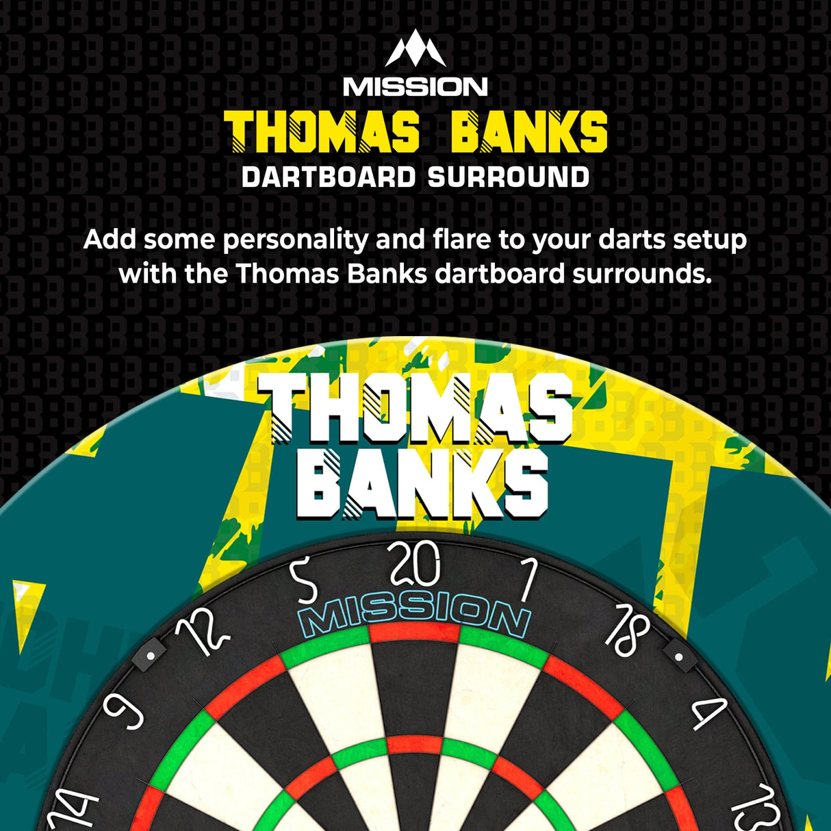 Mission Darts Players- Surround - Thomas Banks - view 3
